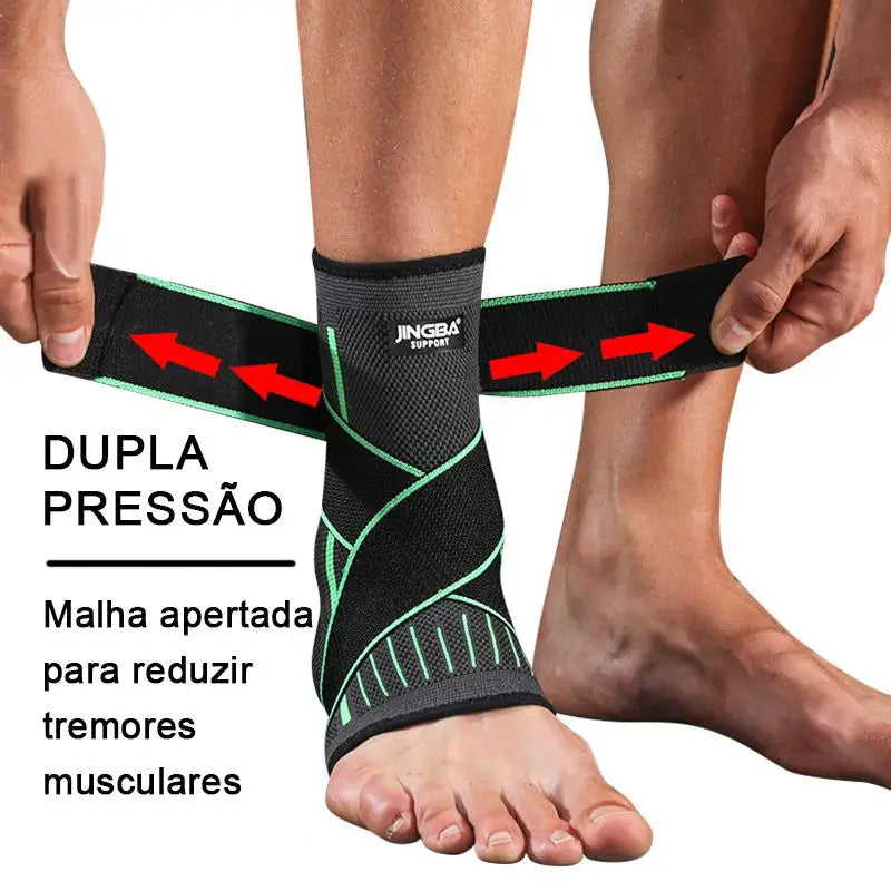 Tornozeleira de Compressão MBFIT – Suporte e Conforto para Seus Movimentos!