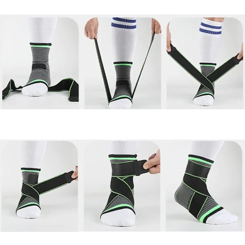 Tornozeleira de Compressão MBFIT – Suporte e Conforto para Seus Movimentos!