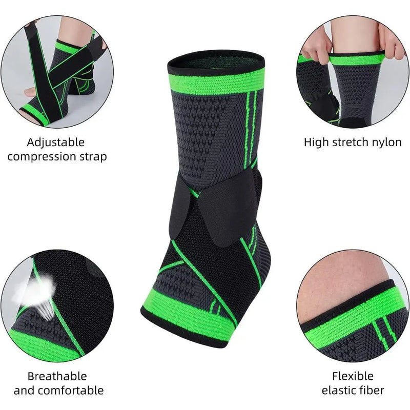 Tornozeleira de Compressão MBFIT – Suporte e Conforto para Seus Movimentos!