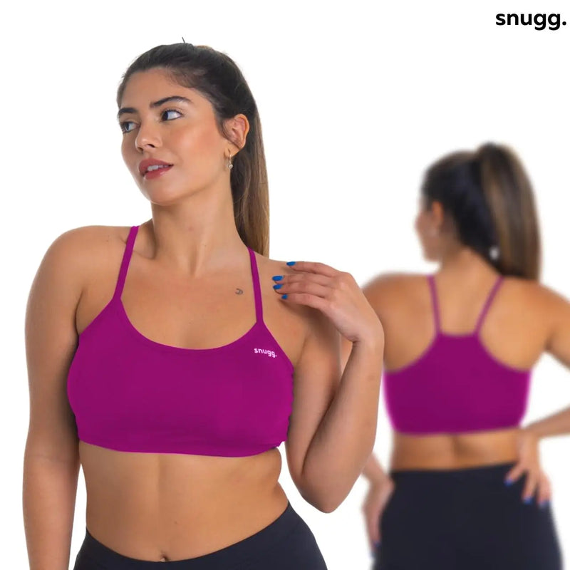 Top Fitness para academia Alça Suplex Sem Bojo Snugg