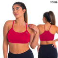 Top Fitness para academia Alça Suplex Sem Bojo Snugg