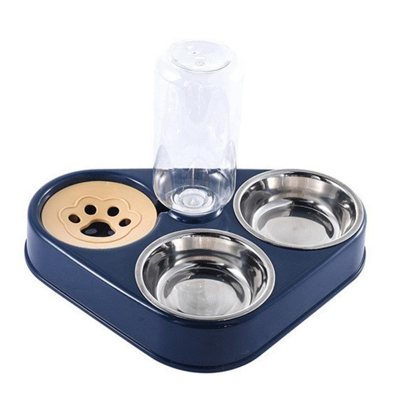 Tigela Inox Pet Bowl 3 em 1