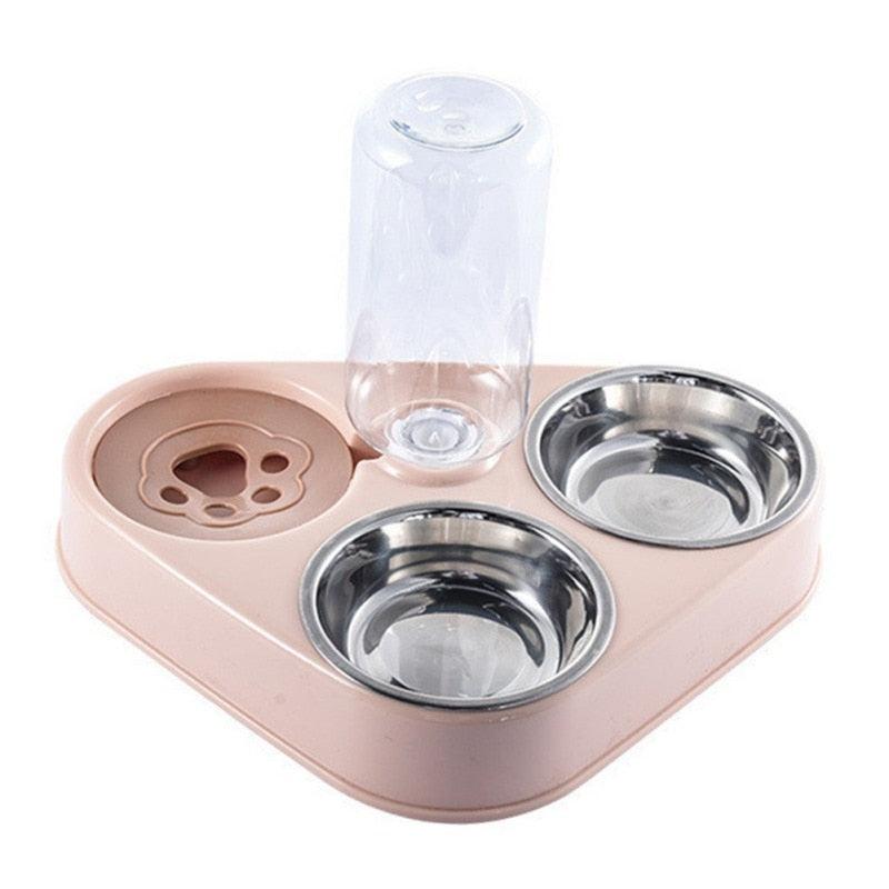 Tigela Inox Pet Bowl 3 em 1